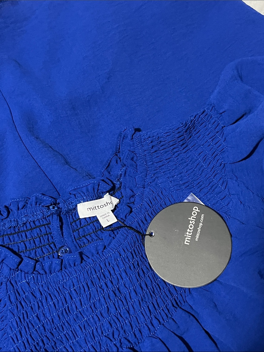 NWT Mittoshop Blouse Top Shirt